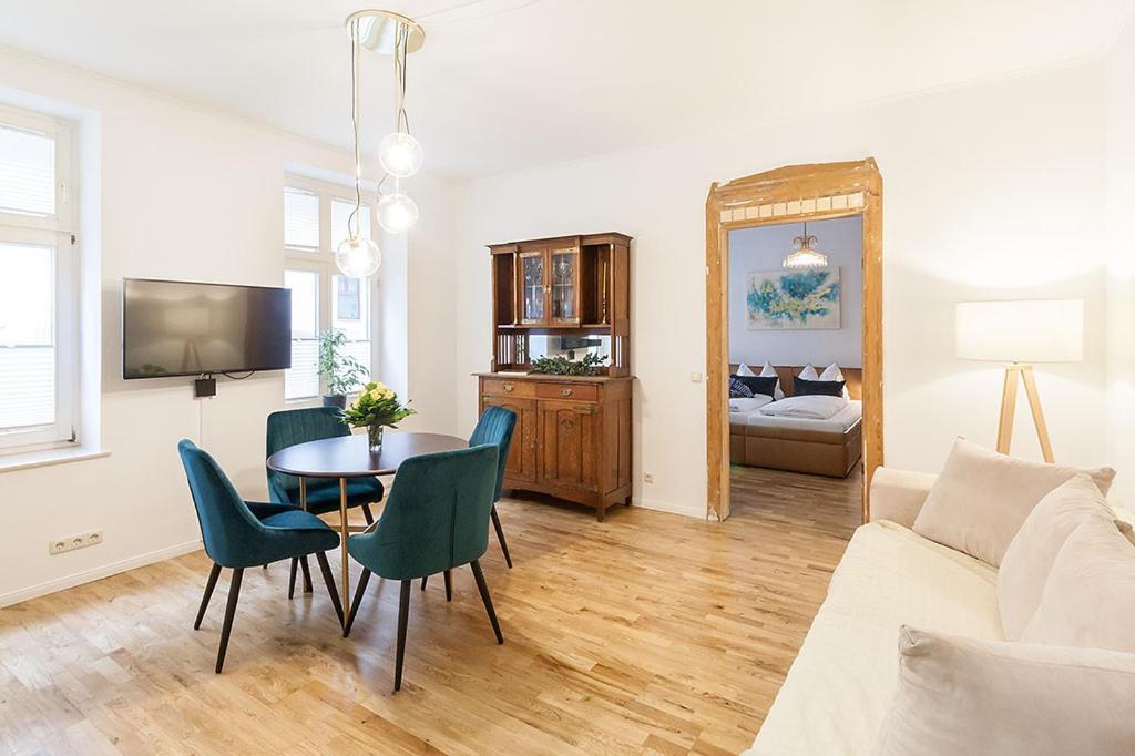 Stilvoll & Ruhig - Zentrale Top-Lage - King Bett Leipzig Luaran gambar